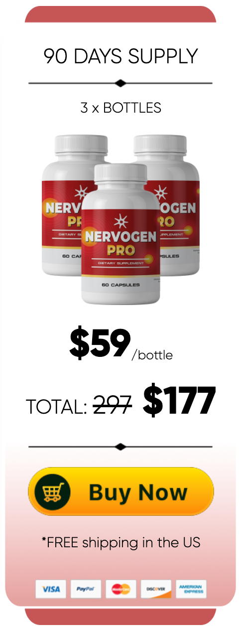 Nervogen Pro - 3 Bottles